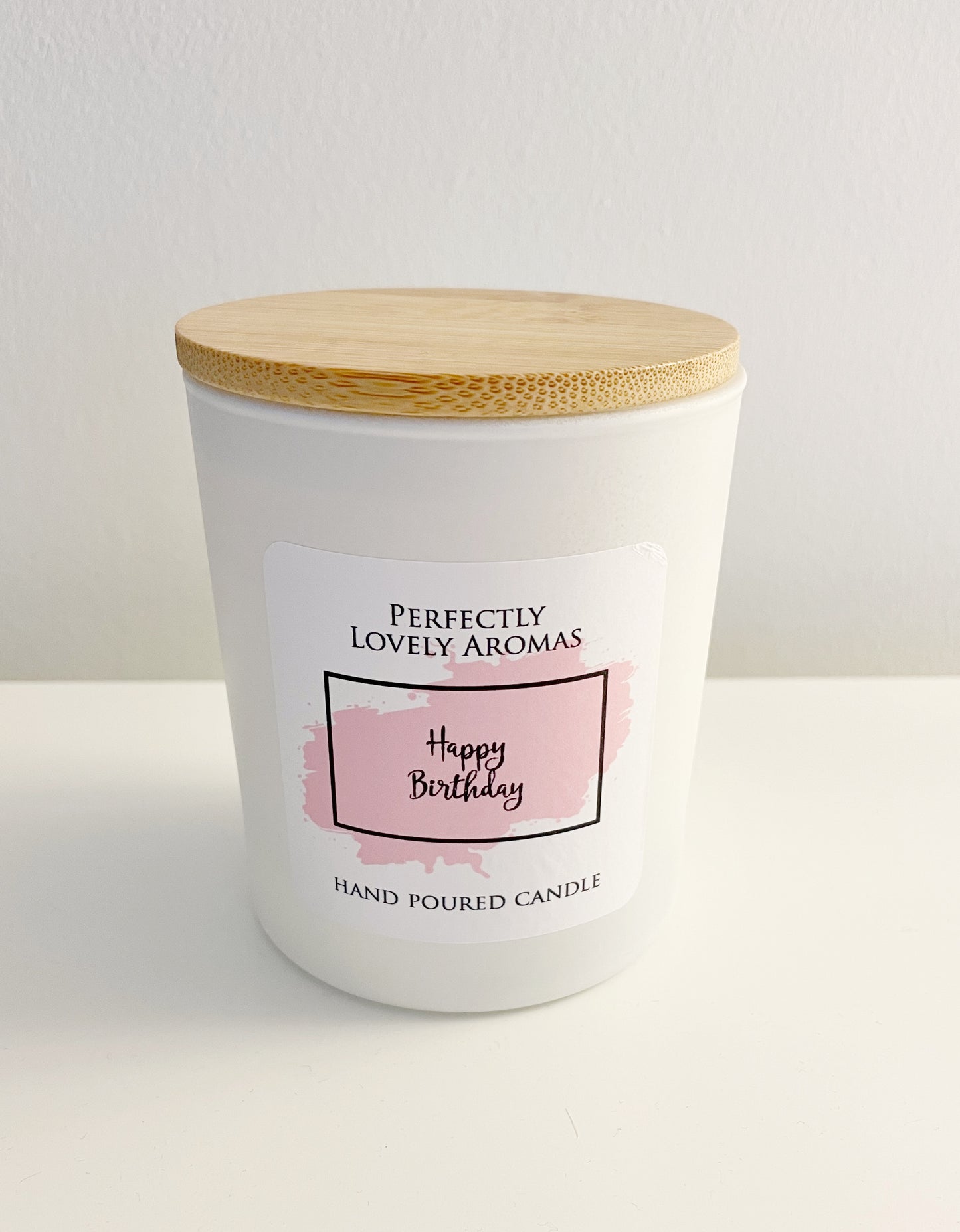 “ Happy Birthday “ Candle Jar